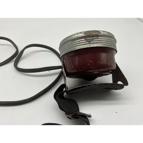 Metalware Corporation 1940's  US Navy Rare Headlamp/Battery Pack  Tested & Works - Picture 10 of 13